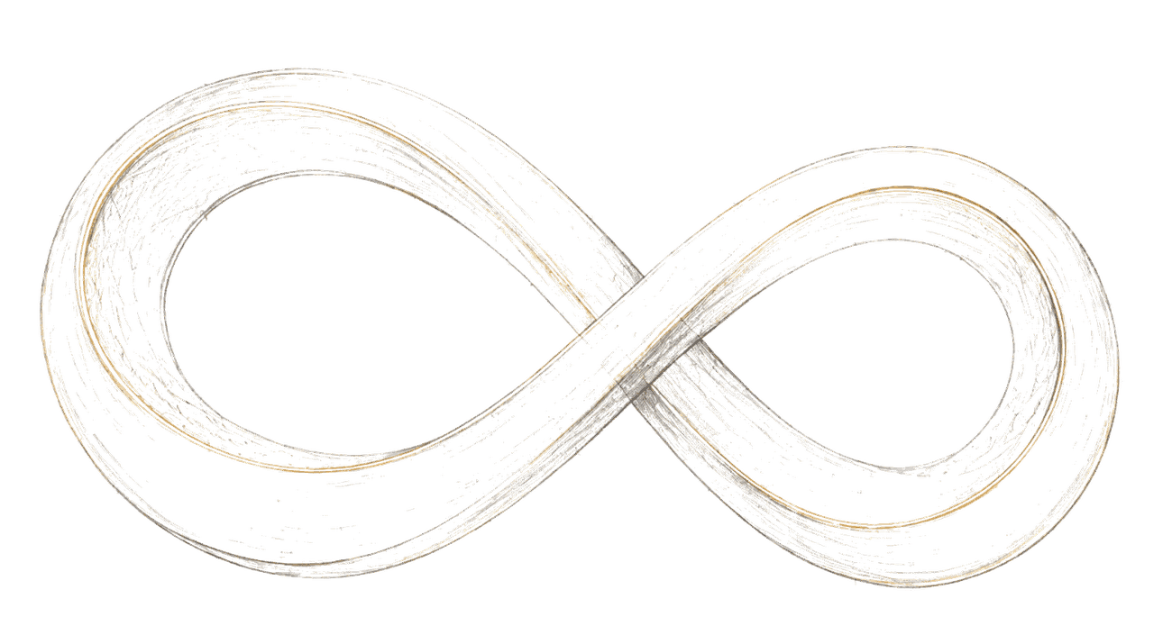 The sculptural Ananta One infinity form